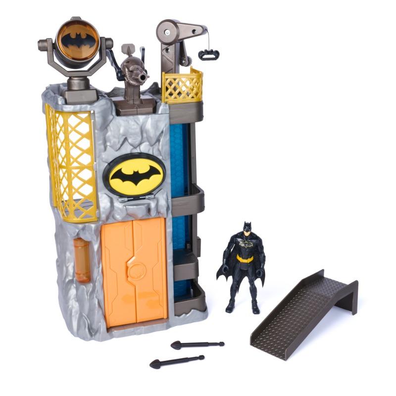 DC Batman Batcave Playset with 6″ Figure