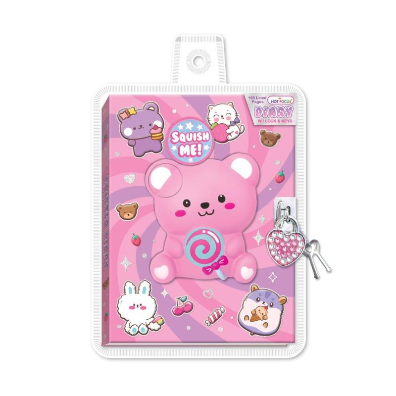 هوت فوكس - مذكرة هوت فوكس مع المفاتيح للاطفال