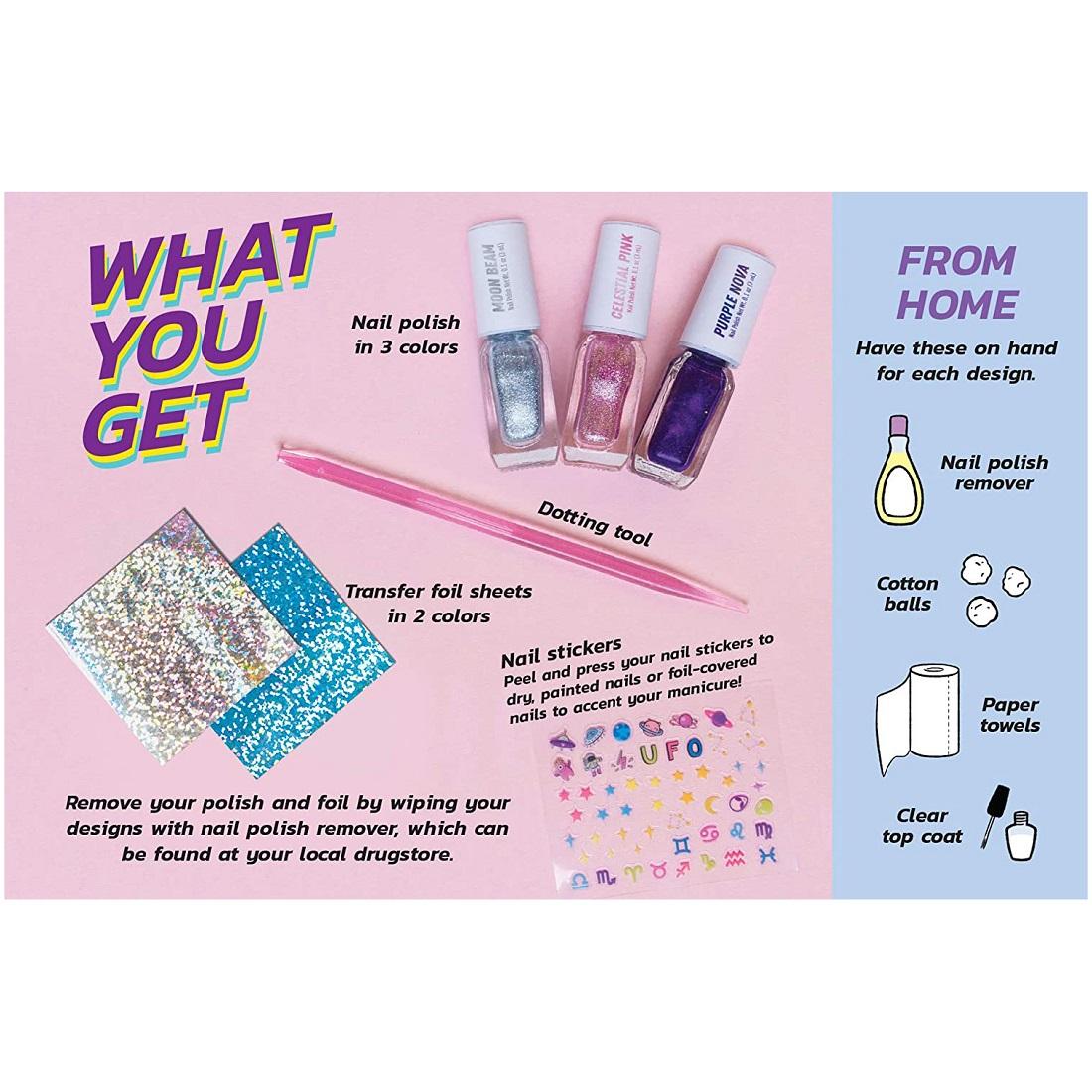 Klutz Foil Galaxy Nail Studio Activity Kit