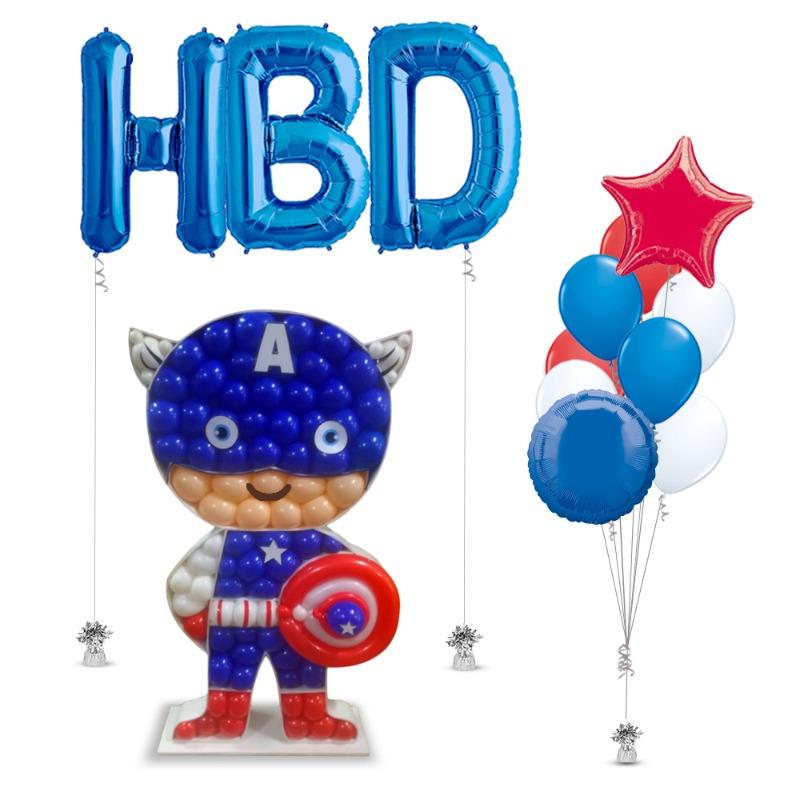 Party Decoration - Captain America Frame