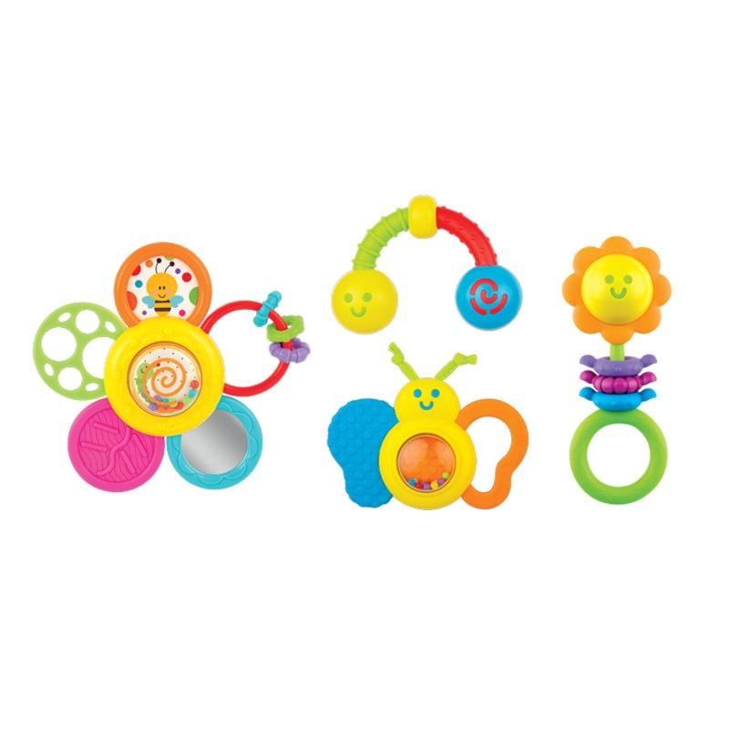 Garden Pals Rattle Set