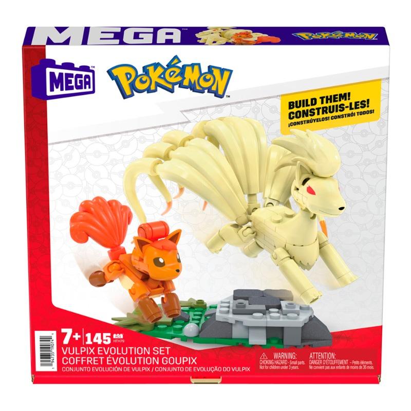 بوكيمون - شخصيات ميجا مجموعة فولبيكس إيفولوشن مكونة من 145 قطعة وناينتاليز