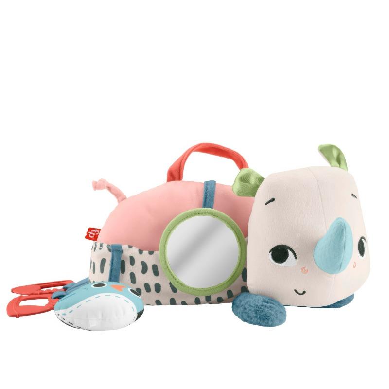 Fisher Price PF Rhino Tummy Time Plush