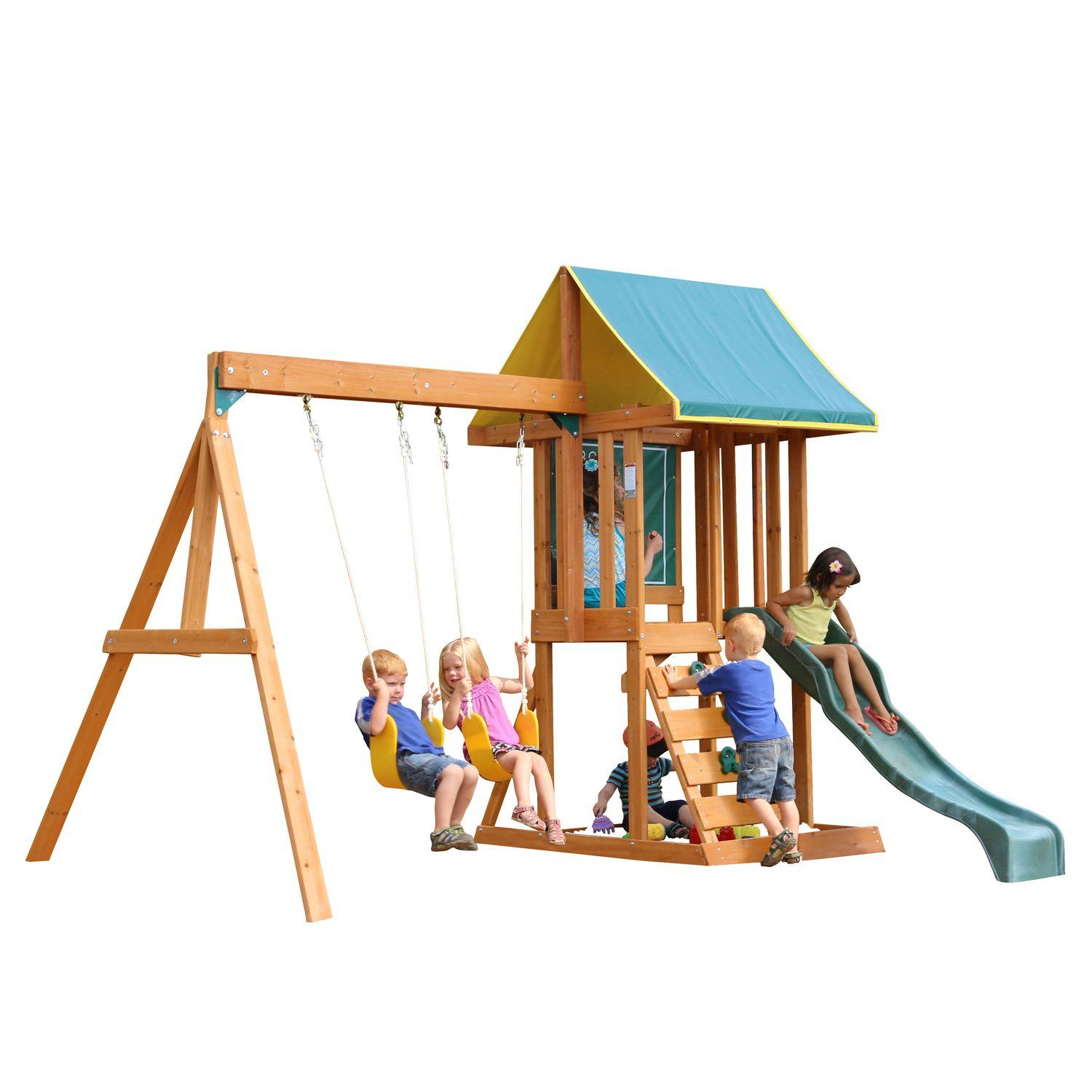 Kidkraft Appleton Wooden Swing Set