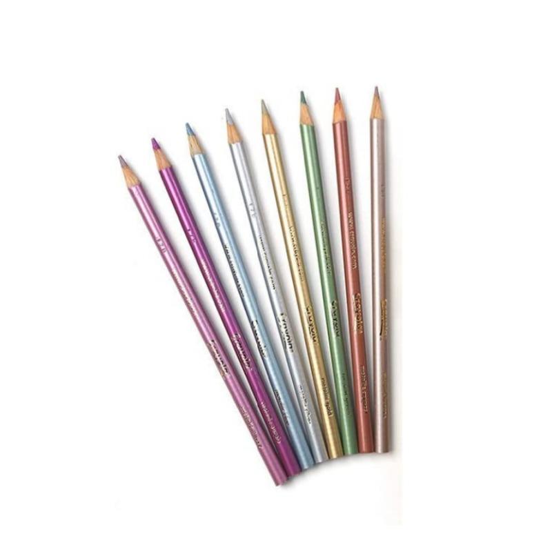 Crayola Metallic Colored Pencils 8 Ct