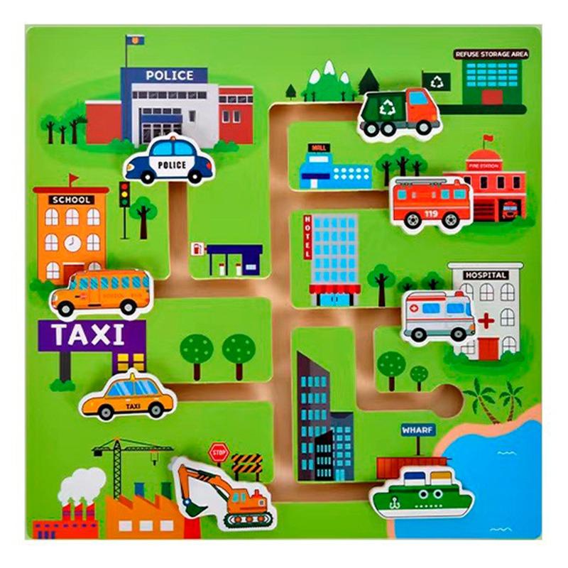 لعبة المتاهة بتصميم التنقل