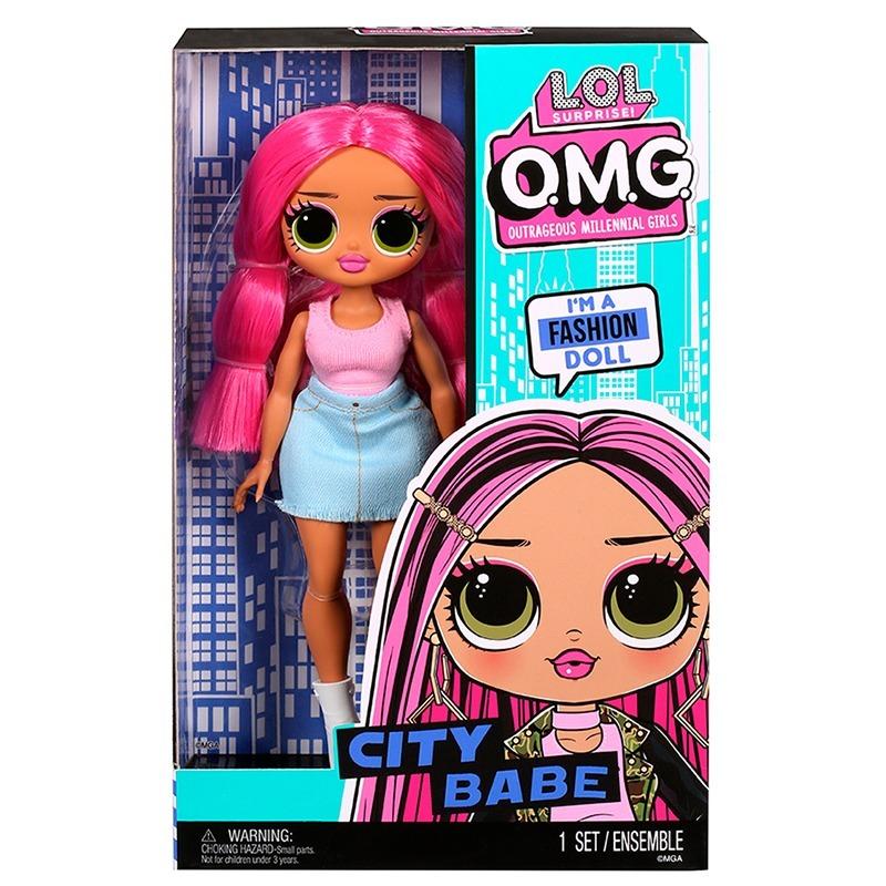 Buy 1 Get 1 L.O.L. Surprise Neonlicious Doll + City Babe