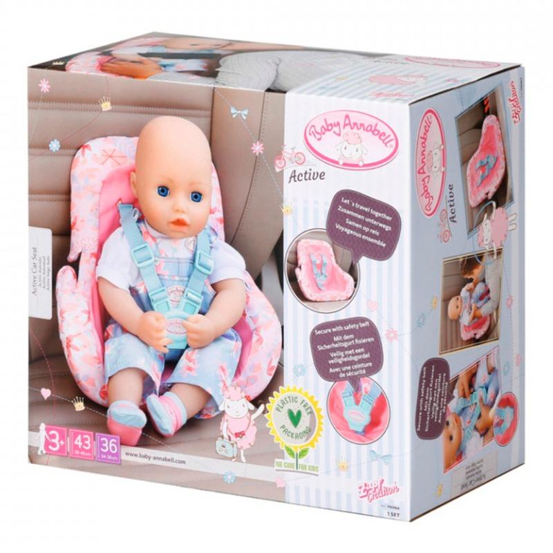 Baby Annabell Doll Active Car Seat
