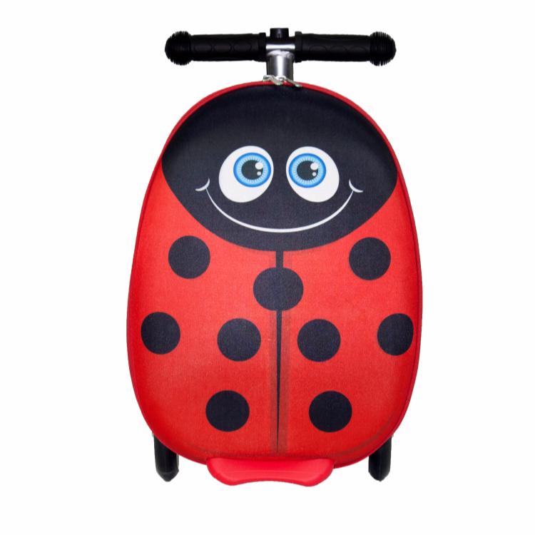 إيفا - حقيبة السكوتر بتصميم الدعسوقة - 19 إنش