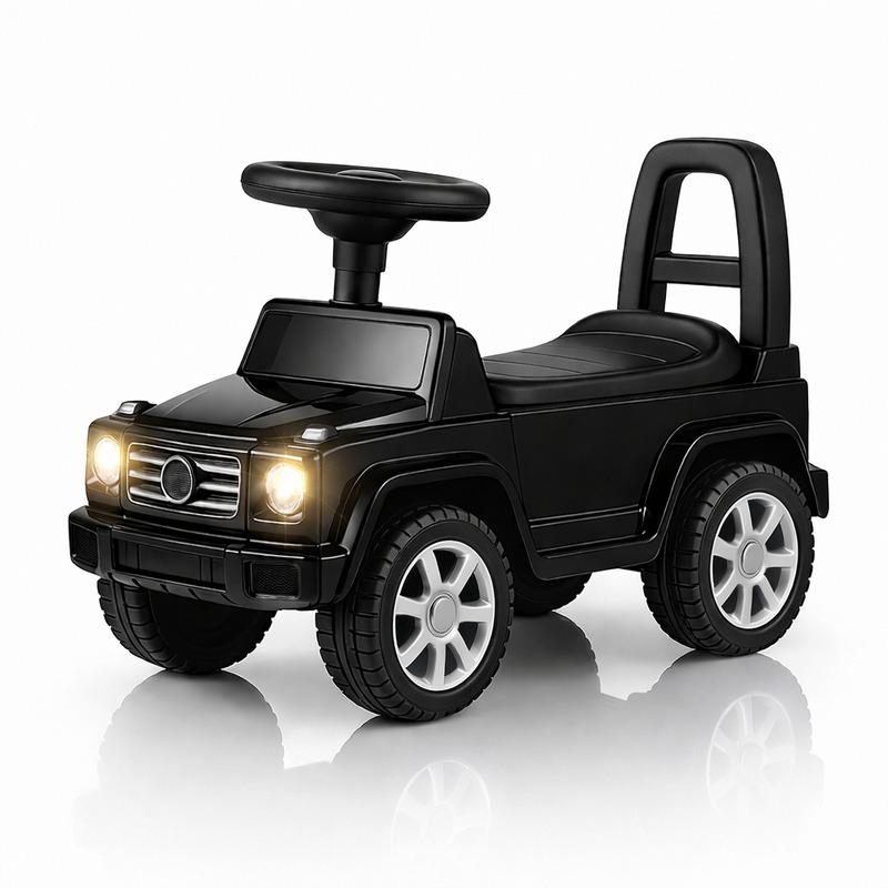 سيارة جيب فاخرة سوداء من ستار مارز، إصدار أسود للأطفال