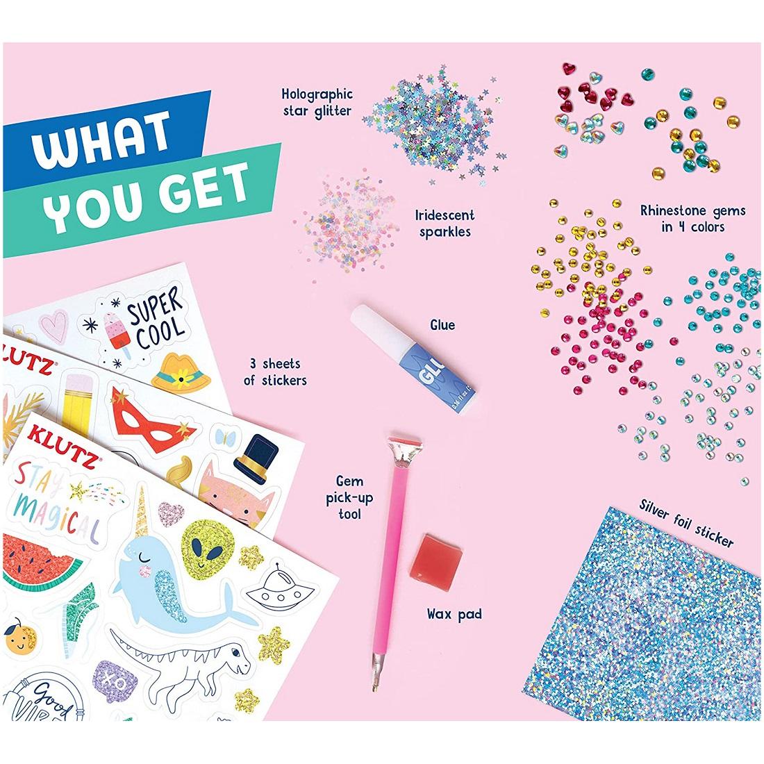 كلوتز - اصنع ملصقات الأحجار الكريمة الخاصة بك