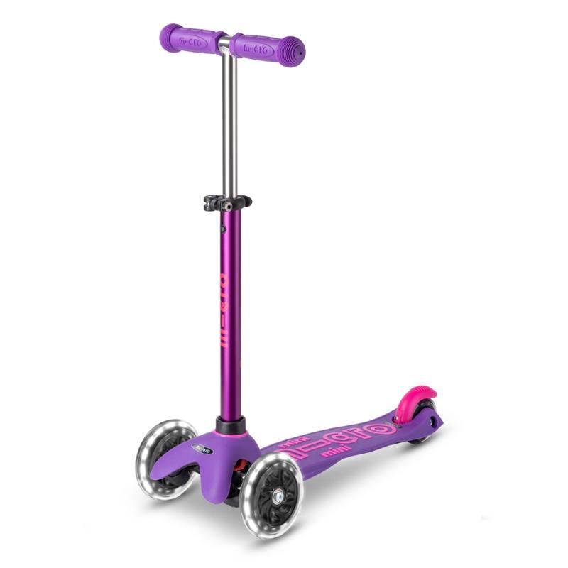 Micro Maxi Mini Micro Deluxe LED Scooter - Purple