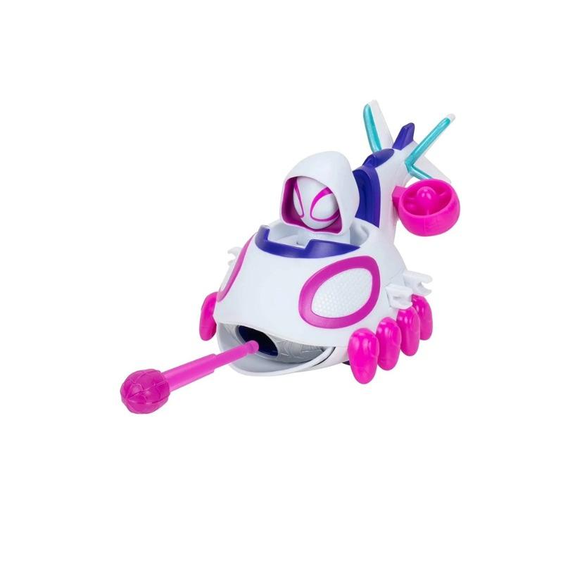 Marvel's Spidey & His Amazing Friends - Web-Dart Vehicle with Ghost Spider Figure