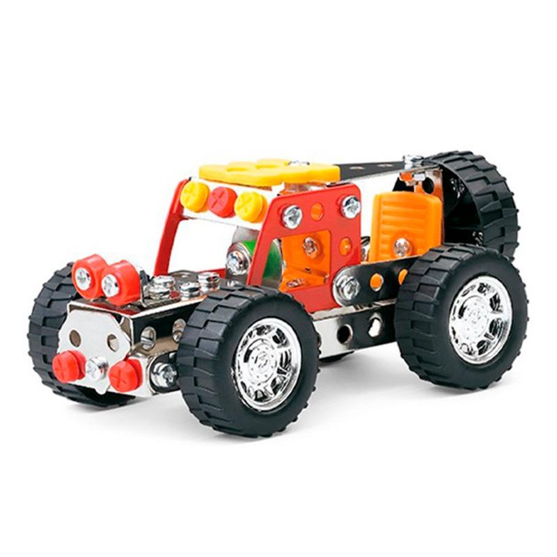 مجموعة لعبة بناء سيارة الدفع الرباعي - 125 قطعة