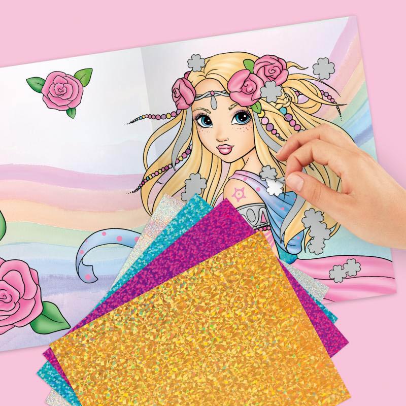 توب مودل - مجموعة دفتر قصاصات فانتسي مودل فويل