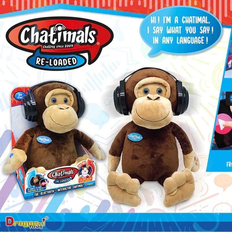 Chatimals Re-Loaded Monkey Bluetooth Interactive