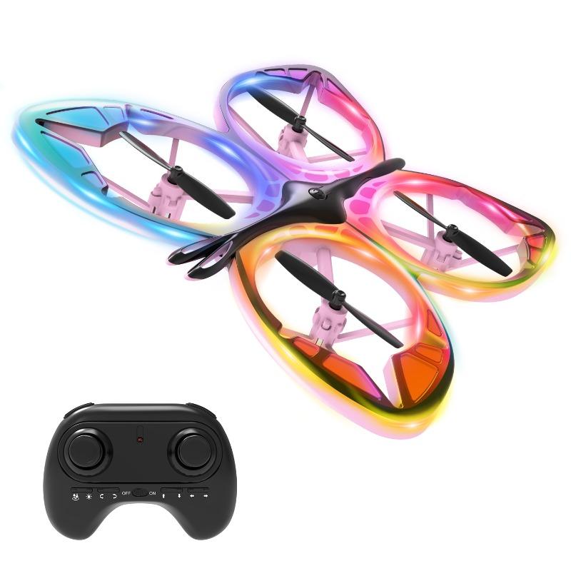 Remote Controlled Butterfly Drone Colorful Lights