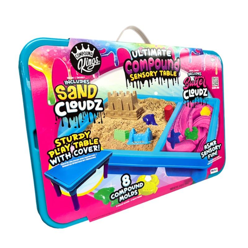 وي كول - كامباوند كينجز طاولة الرمل والسلايم 2 في 1