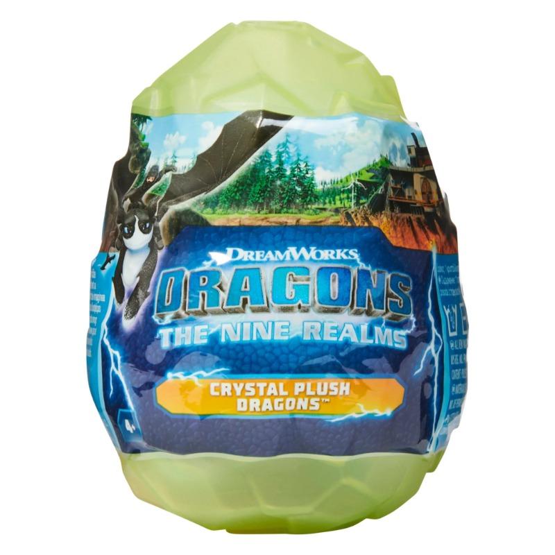 Dream Works Dragons Crystal Plush Egg