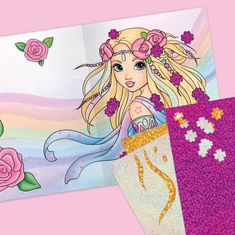 توب مودل - مجموعة دفتر قصاصات فانتسي مودل فويل