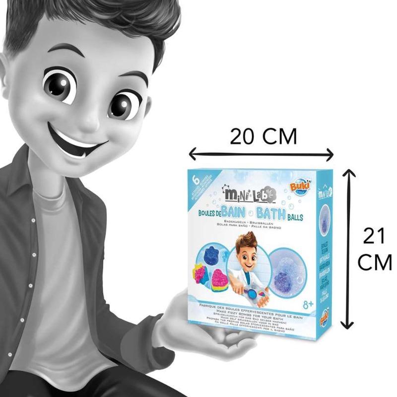 Buki Miniature Bath Bomb Set