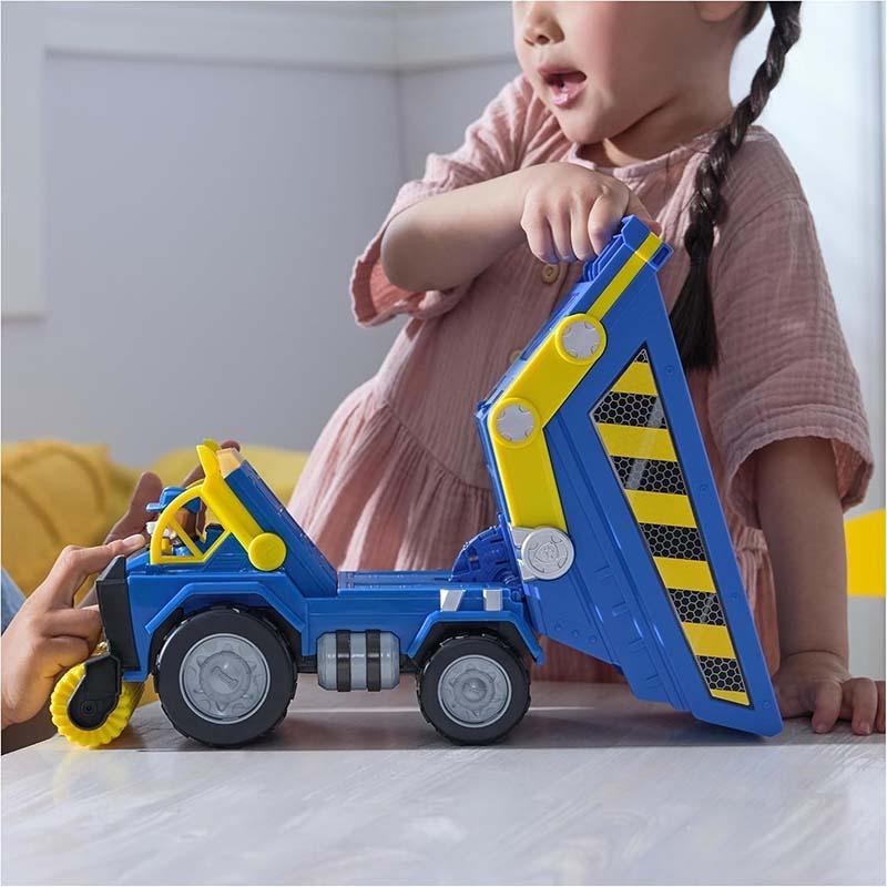Paw Patrol Rubble & Crew Toy Vehicle Deluxe Wheeler Dump Truck
