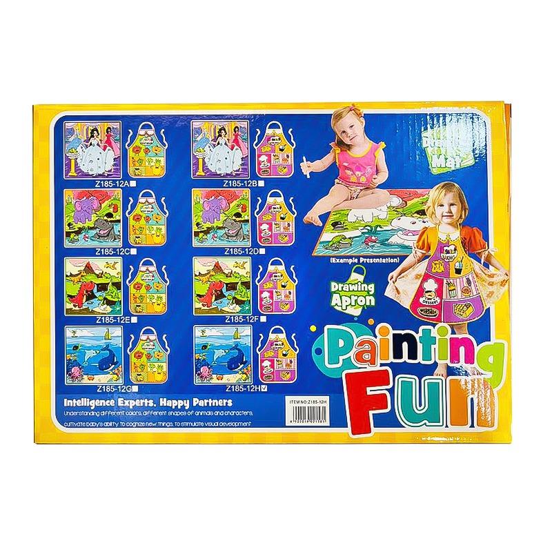 Painting Fun Drawing Apron - Multi Shapes