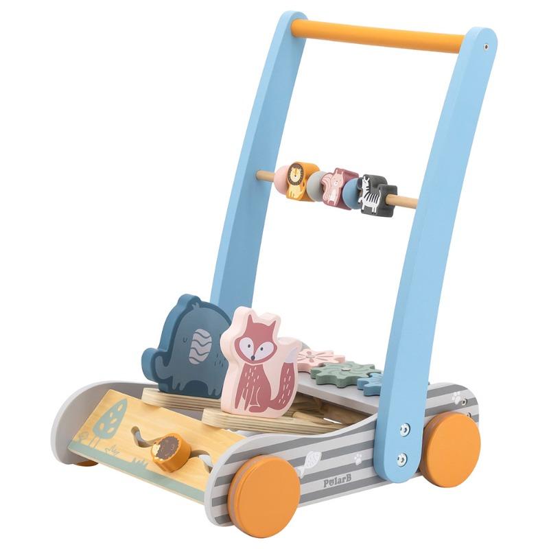 VIGA Animal Friends Baby Walker