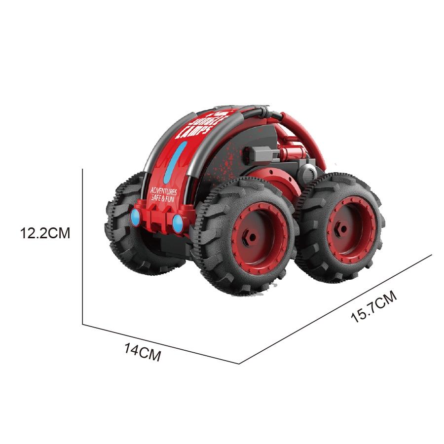سيارة برمائية بجهاز تحكم عن بعد لون أحمر