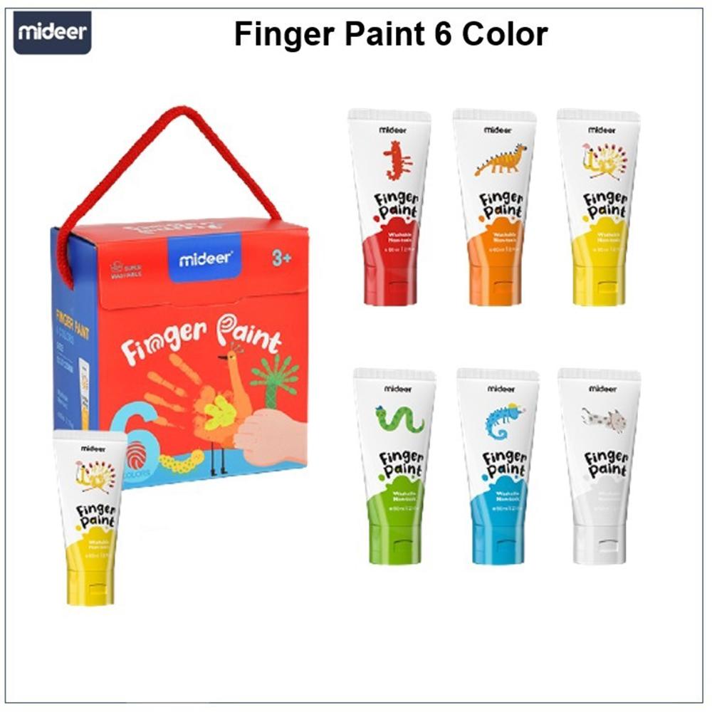 Mideer - Finger Paint Set 6 Colors