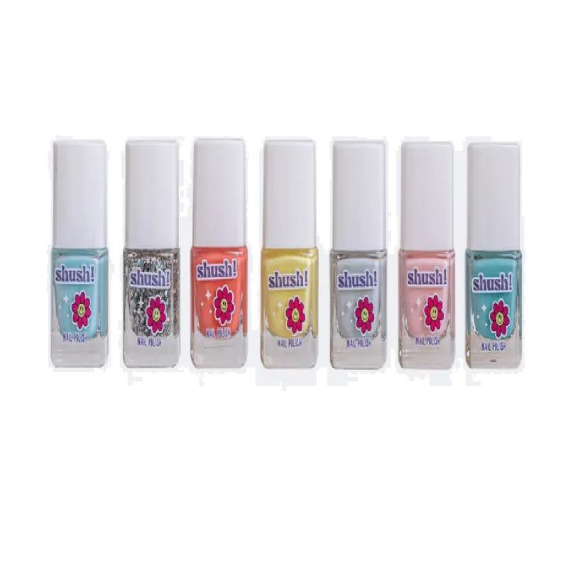 شوش - مجموعة طلاء أظافر شوش للأطفال 7 قطع