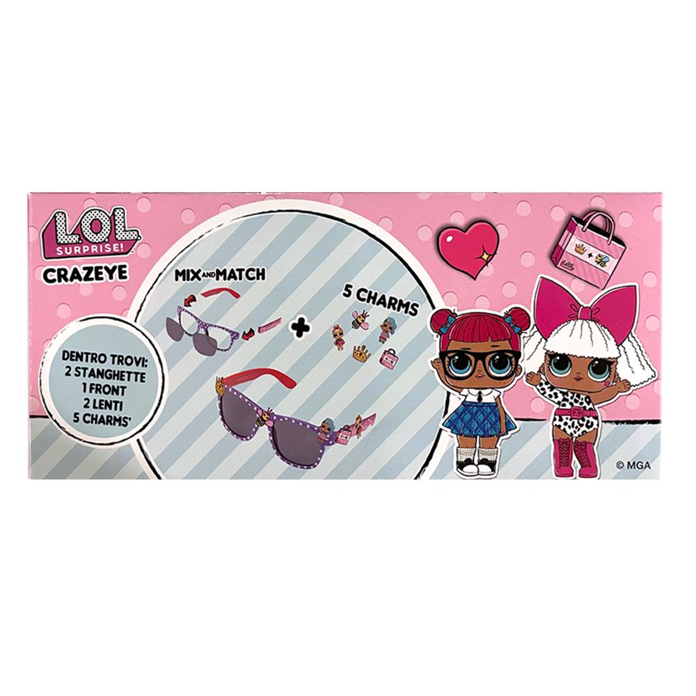 لول سربرايز - مجموعة تركيب النظارة الشمسية ألوان متعددة