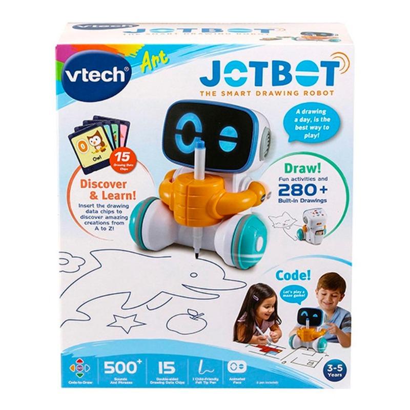 Vtech Jotbot Drawing & Coding Robot - White