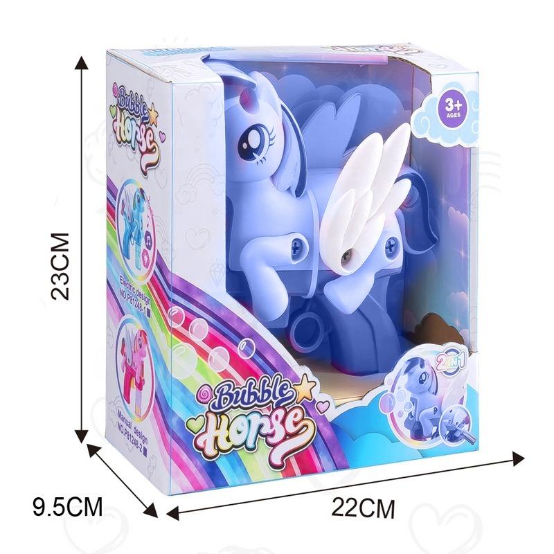 Bundle Five Star Space Flying Saucer Sweeper + Unicorn Bubble Gun