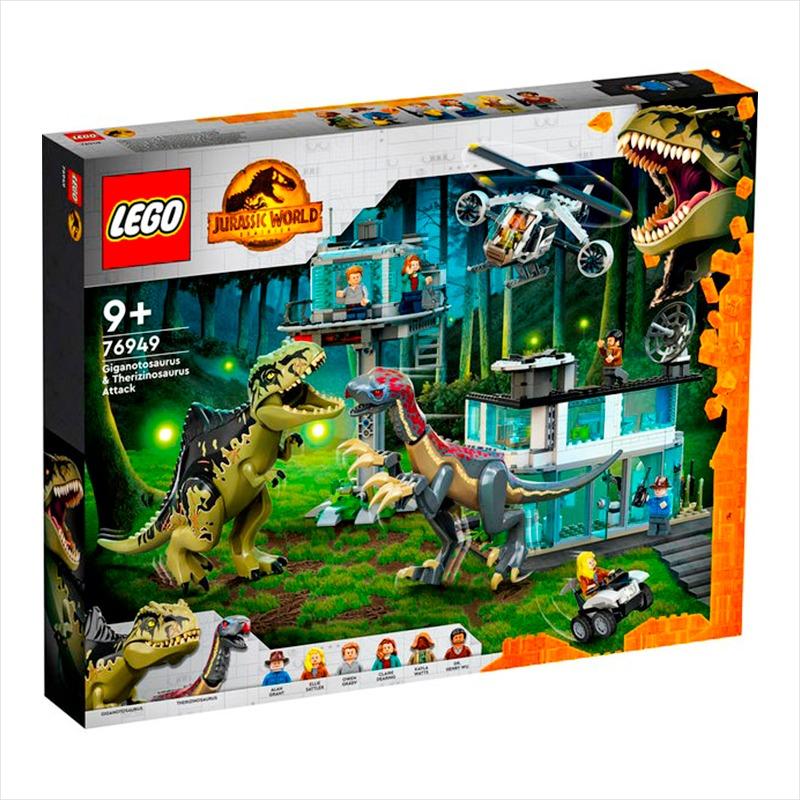 Lego - Jurassic Giganotosaurus & Therizinosaurus Attack 76949