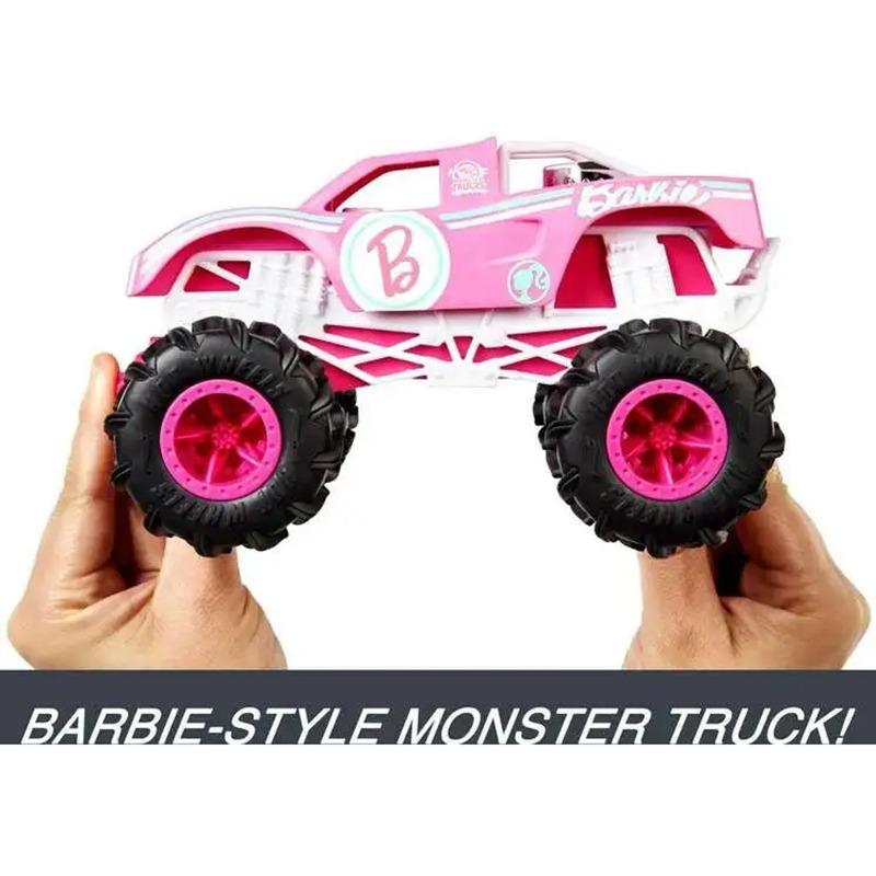 هوت ويلز - سيارة ويل مونستر باربي بجهاز تحكم عن بعد