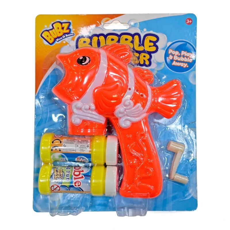Bubs - Electric Hand Clown Fish Bubble Gun