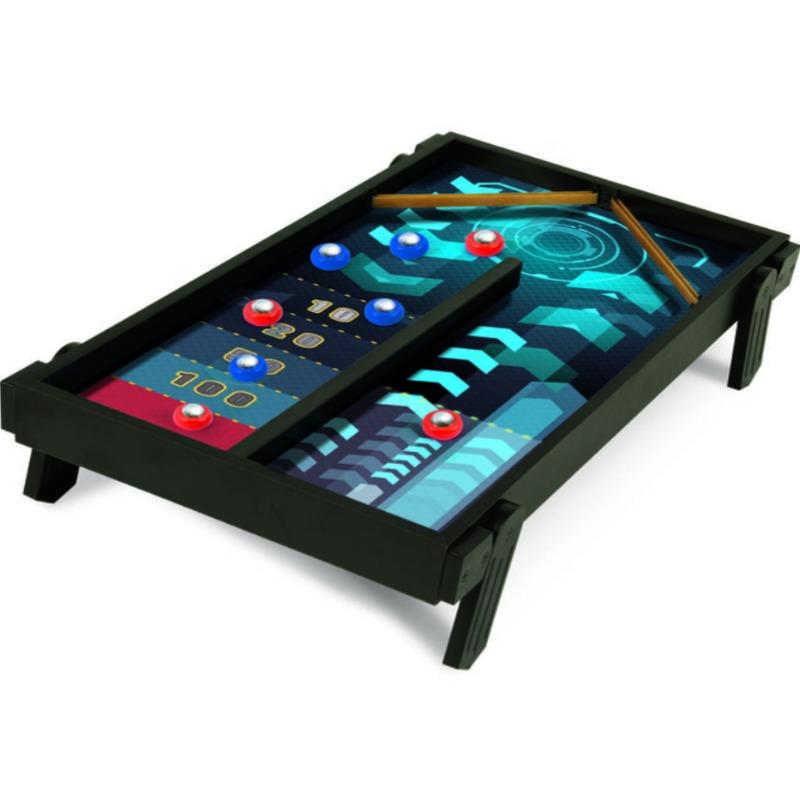 Merchant Ambassador 2-in-1 Wooden Sling Hockey and Rebound Shuffleboard