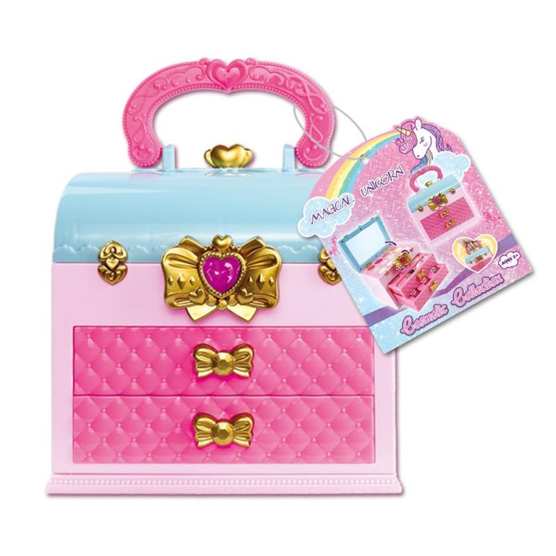 صندوق تخزين أكسسوارات المكياج