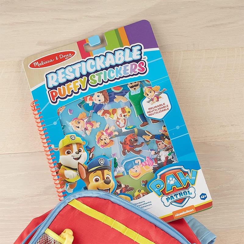 Melissa And Doug Paw Patro Restickable Puffy Stickers