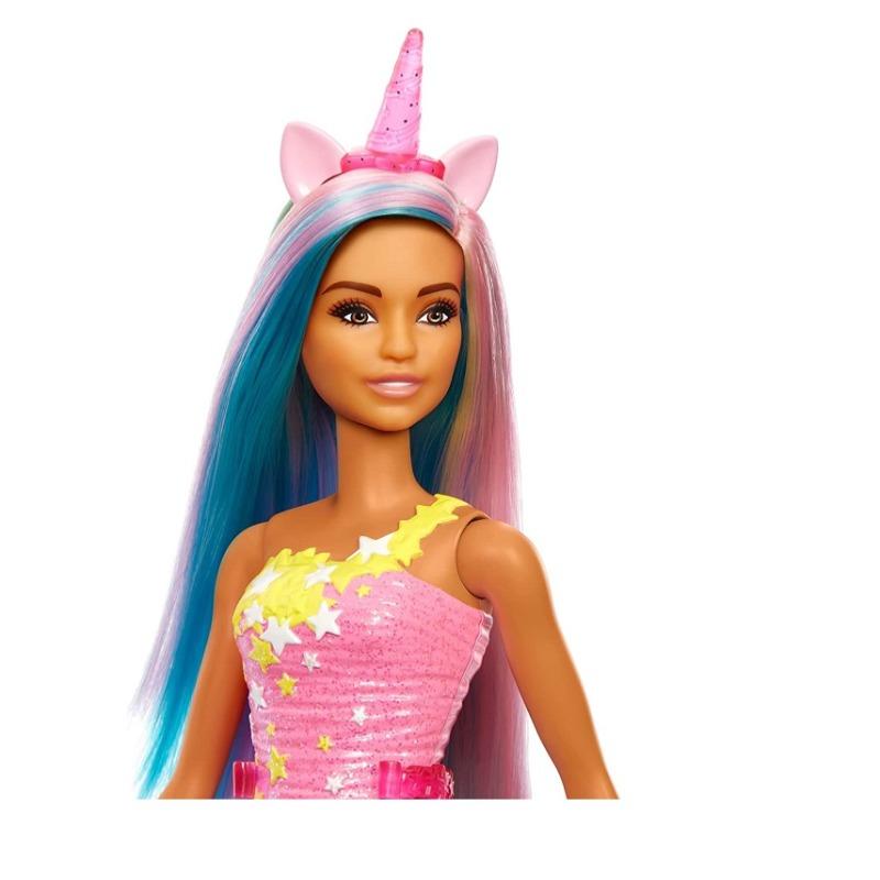 Barbie - Dreamtopia Unicorn Doll Pink Blue Hair