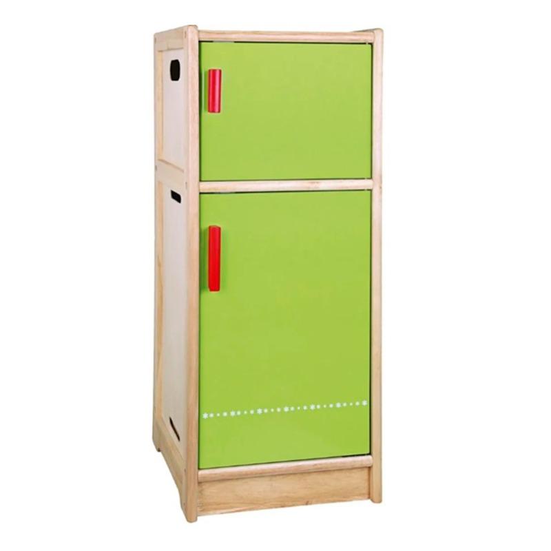 Viga Wooden Fridge - Green and Red
