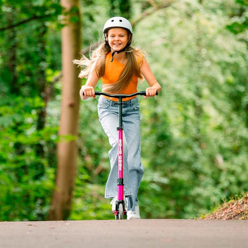 Boldcube Sapphire Foldable Dual Scooter - Pink