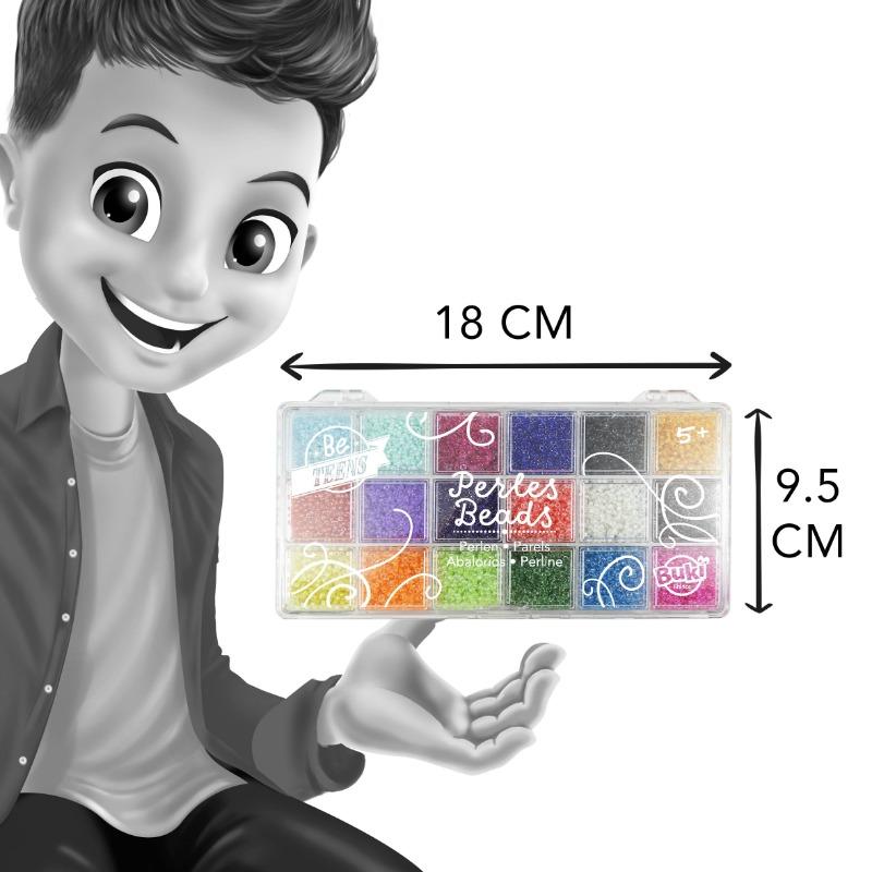 Buki Box Of Transparent Beads