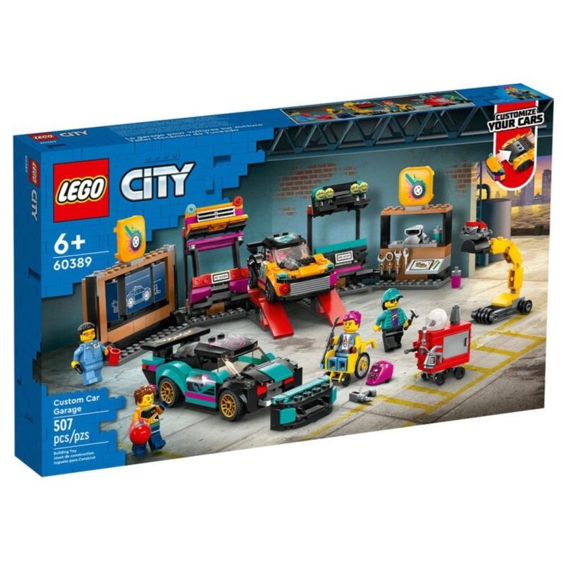 LEGO City Custom Car Garage Building Toy Set - 507 Pcs