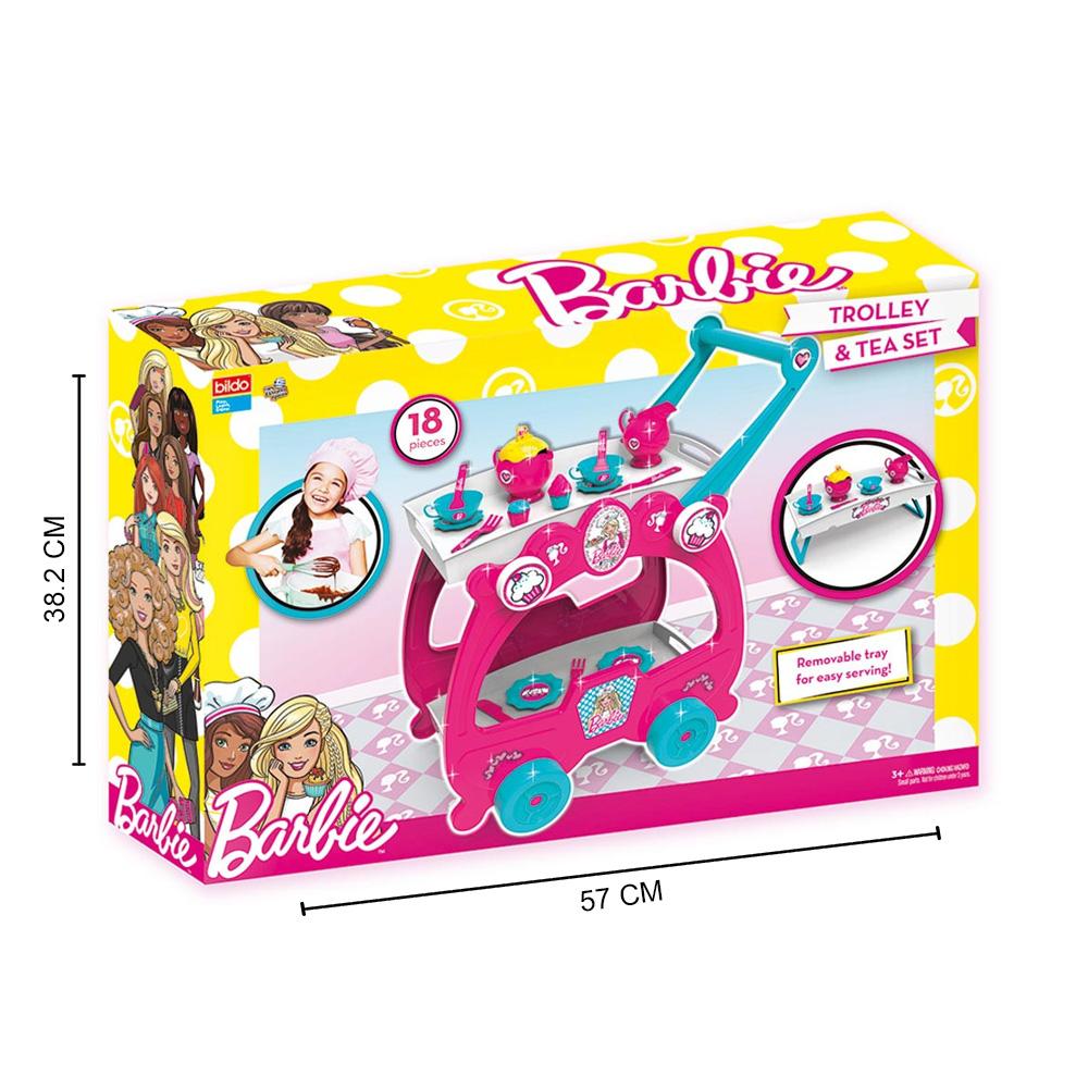 باربي - عربة طقم الشاي