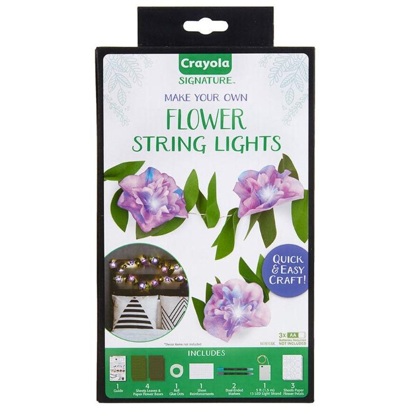 Crayola Luminous Flowers Coloring Set