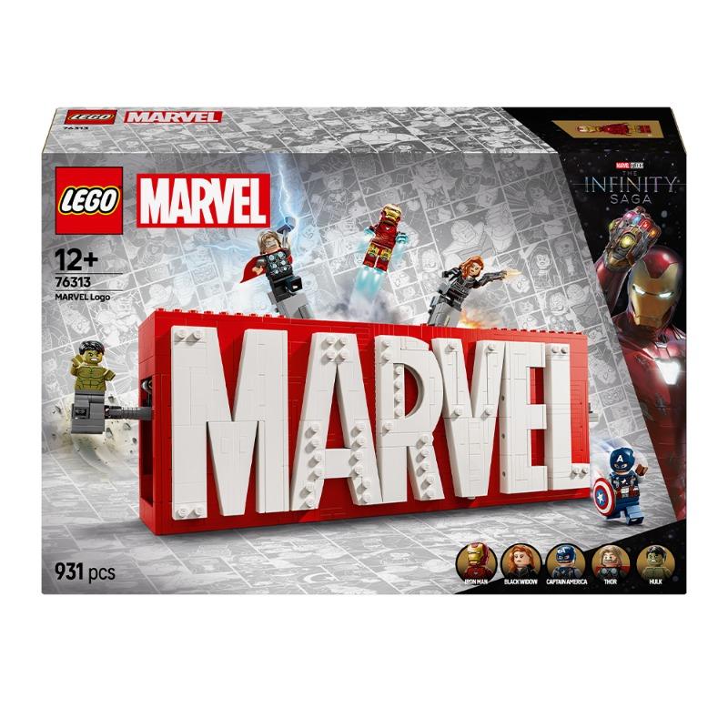 ليجو - شعار مارفل والشخصيات الصغيرة 76313