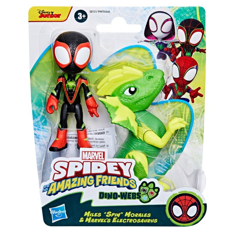 Marvel Spidey and His Amazing Friends Dino Webs - Miles Spin Morales