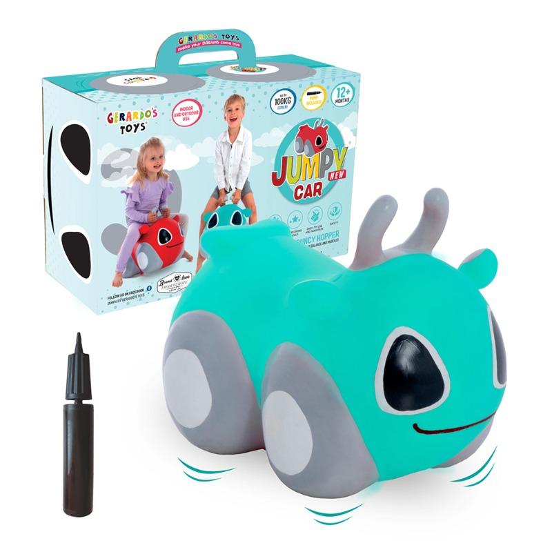 جيراردوس تويز - لعبة القفز القابلة للنفخ لون أخضر